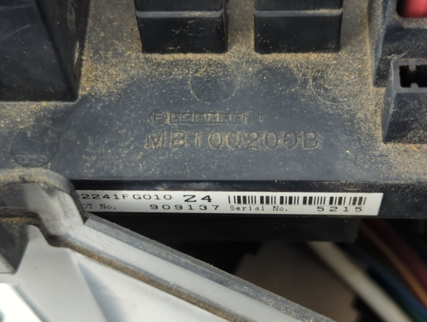 2010-2013 Subaru Forester Fusebox Fuse Box Panel Relay Module P/N:MB100200B Fits Fits 2010 2011 2012 2013 OEM Used Auto Part