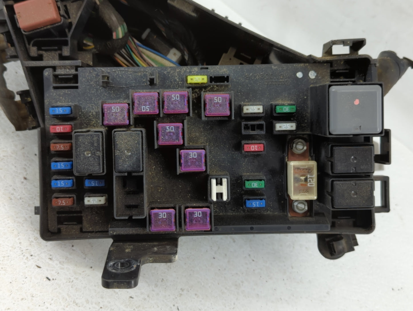 2009 Subaru Forester Fusebox Fuse Box Panel Relay Module P/N:MB100200B Fits Fits 2008 2010 2011 OEM Used Auto Parts - Oemuse