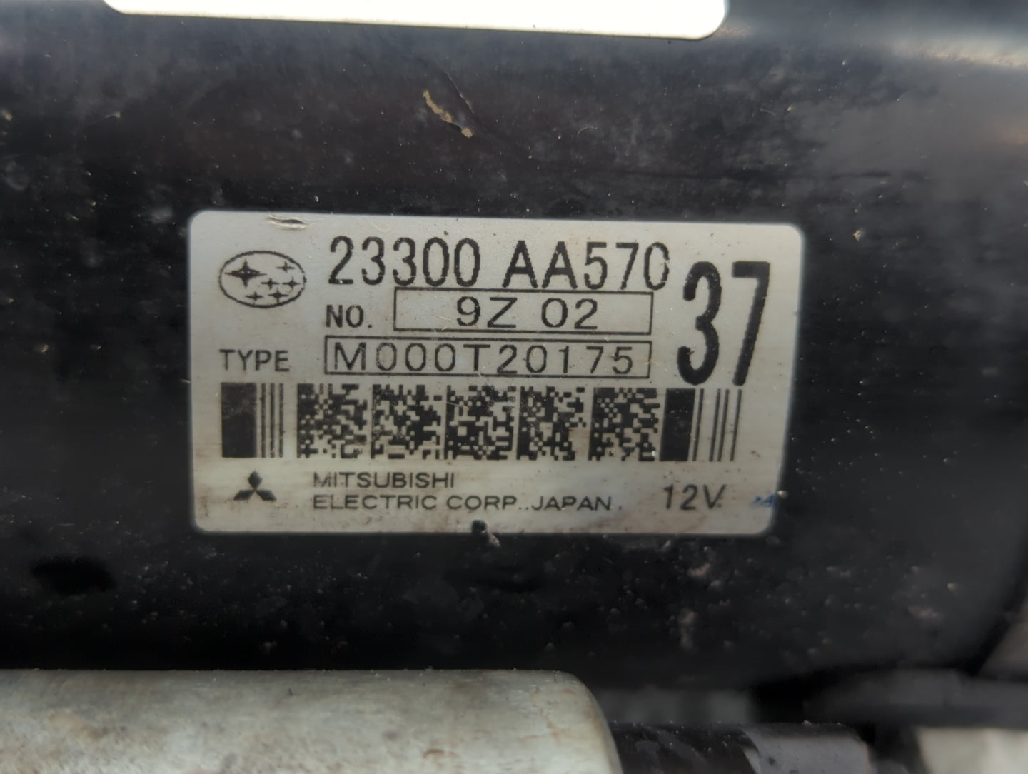 2009-2018 Subaru Forester Car Starter Motor Solenoid OEM P/N:23300 AA570 Fits OEM Used Auto Parts - Oemusedautoparts1.com
