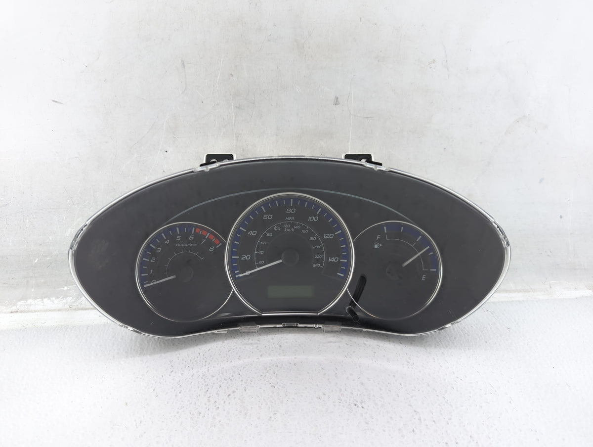 2010 Subaru Forester Instrument Cluster Speedometer Gauges P/N:85002SC180 Miles: Fits OEM Used Auto Parts - Oemusedautoparts