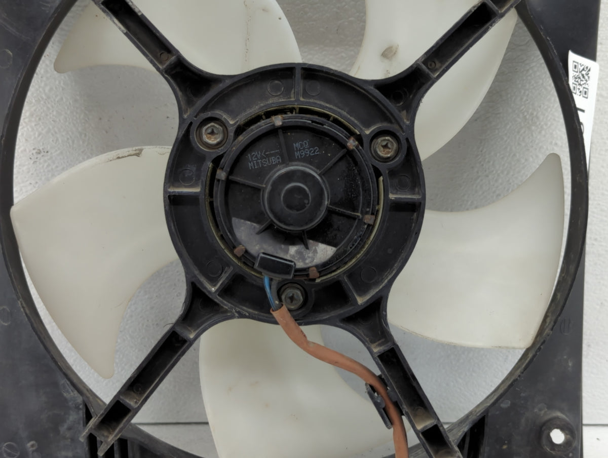 Subaru Forester Left Radiator Fan Motor Assembly Cream 612581 - Oemusedautoparts1.com