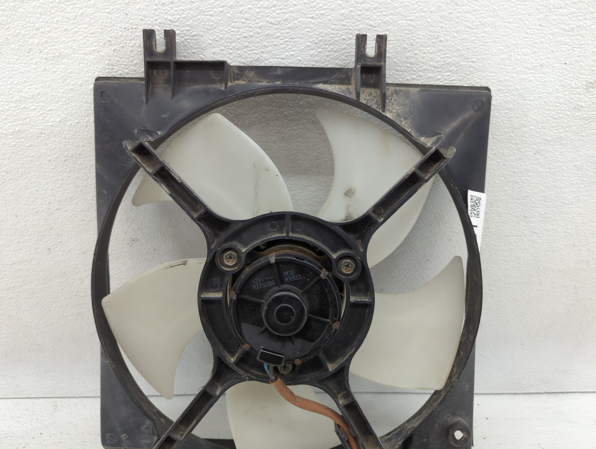 Subaru Forester Left Radiator Fan Motor Assembly Cream 612581 - Oemusedautoparts1.com