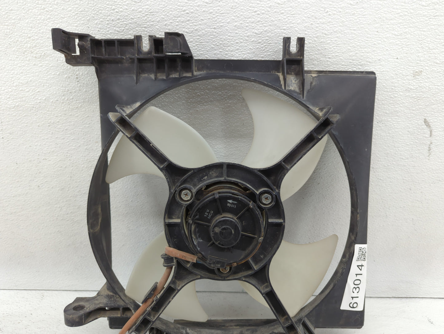 Subaru Forester Left Radiator Fan Motor Assembly Cream - Oemusedautoparts1.com