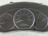 2010 Subaru Forester Instrument Cluster Speedometer Gauges P/N:85002SC180 Fits OEM Used Auto Parts - Oemusedautoparts1.com
