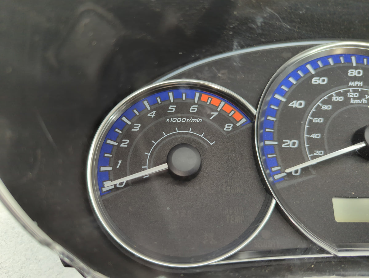 2010 Subaru Forester Instrument Cluster Speedometer Gauges P/N:85002SC180 Miles: Fits OEM Used Auto Parts - Oemusedautoparts