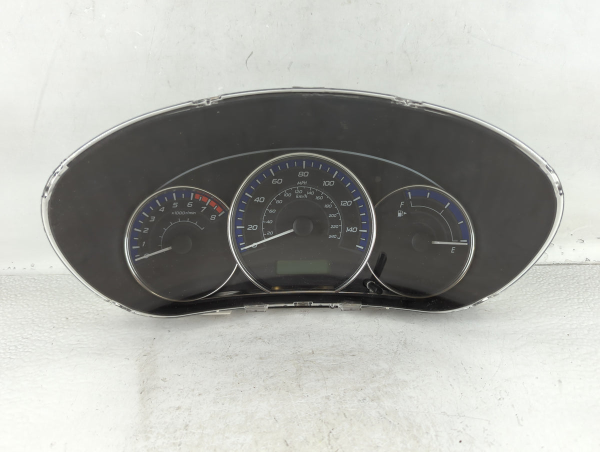 2010 Subaru Forester Instrument Cluster Speedometer Gauges P/N:85002SC180 Miles: Fits OEM Used Auto Parts - Oemusedautoparts