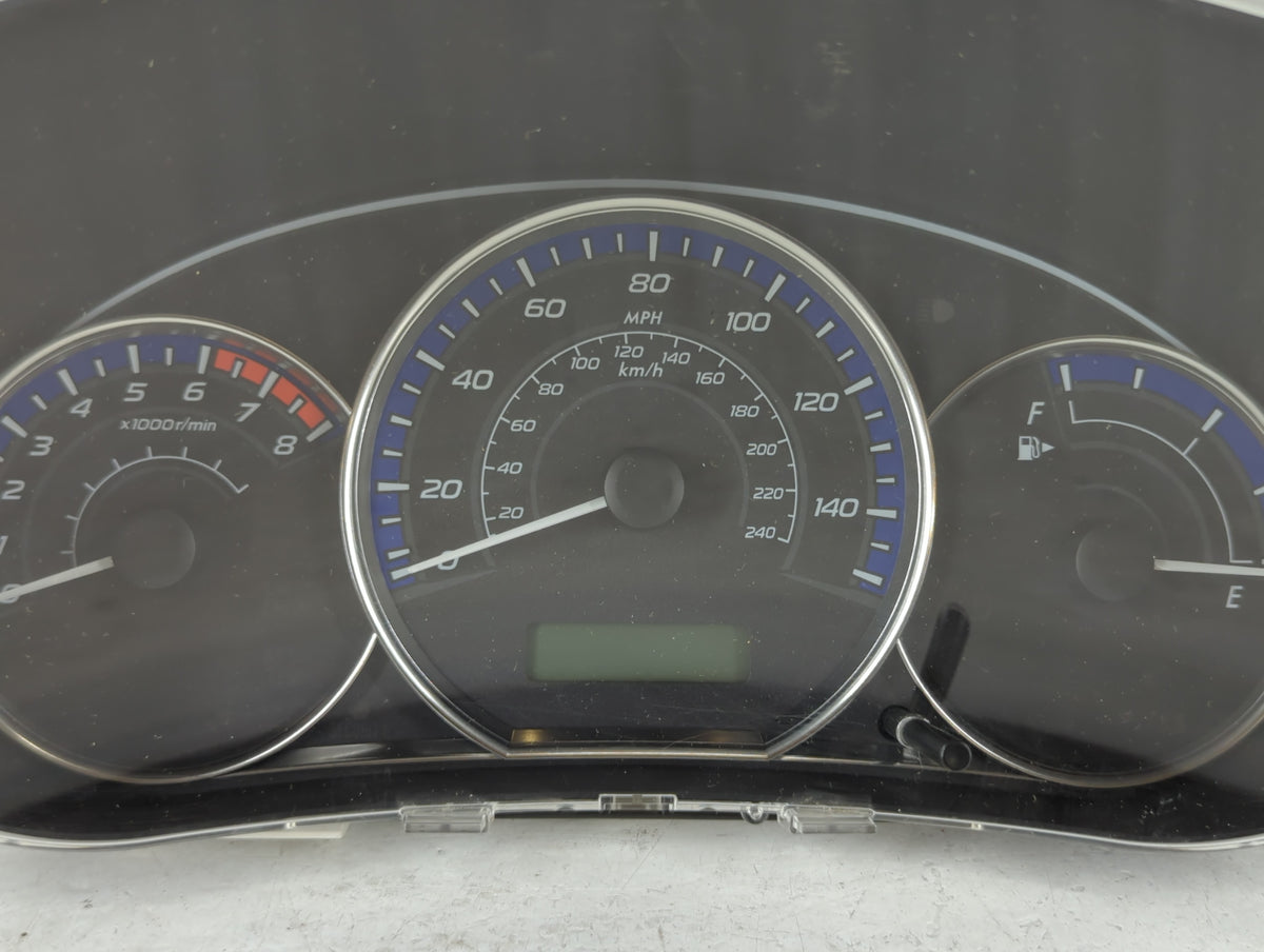 2010 Subaru Forester Instrument Cluster Speedometer Gauges P/N:85002SC180 Miles: Fits OEM Used Auto Parts - Oemusedautoparts