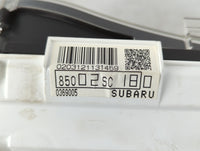2010 Subaru Forester Instrument Cluster Speedometer Gauges P/N:85002SC180 Fits OEM Used Auto Parts - Oemusedautoparts1.com