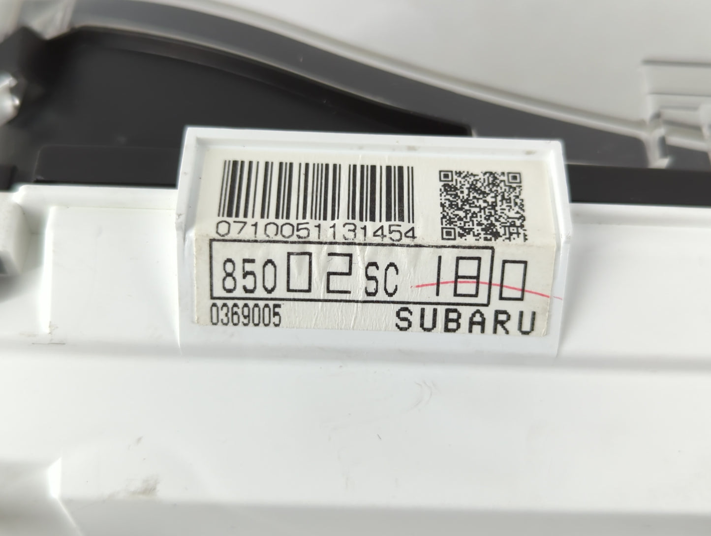 2010 Subaru Forester Instrument Cluster Speedometer Gauges P/N:85002SC180 Fits OEM Used Auto Parts - Oemusedautoparts1.com