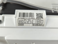2010 Subaru Forester Instrument Cluster Speedometer Gauges P/N:0700671131453 0369005, 85002SC 180 Fits OEM Used Auto Parts -