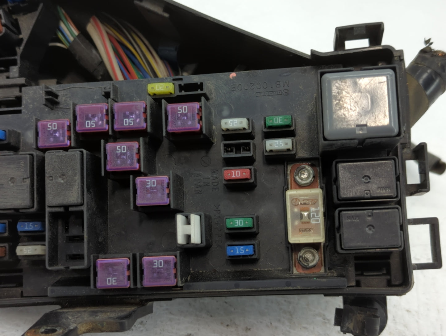2010-2013 Subaru Forester Fusebox Fuse Box Panel Relay Module P/N:MB700200B Fits Fits 2010 2011 2012 2013 OEM Used Auto Part
