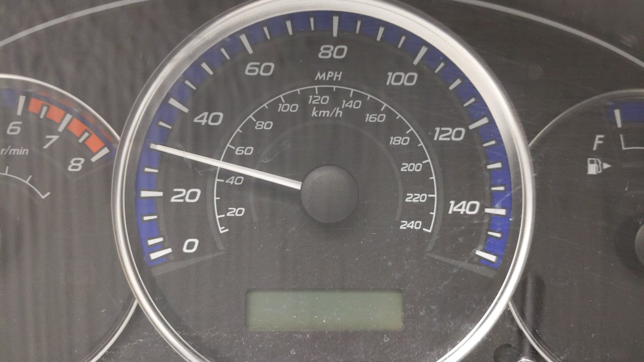 2010 Subaru Forester Instrument Cluster Speedometer Gauges Miles: Fits OEM Used Auto Parts - Oemusedautoparts1.com