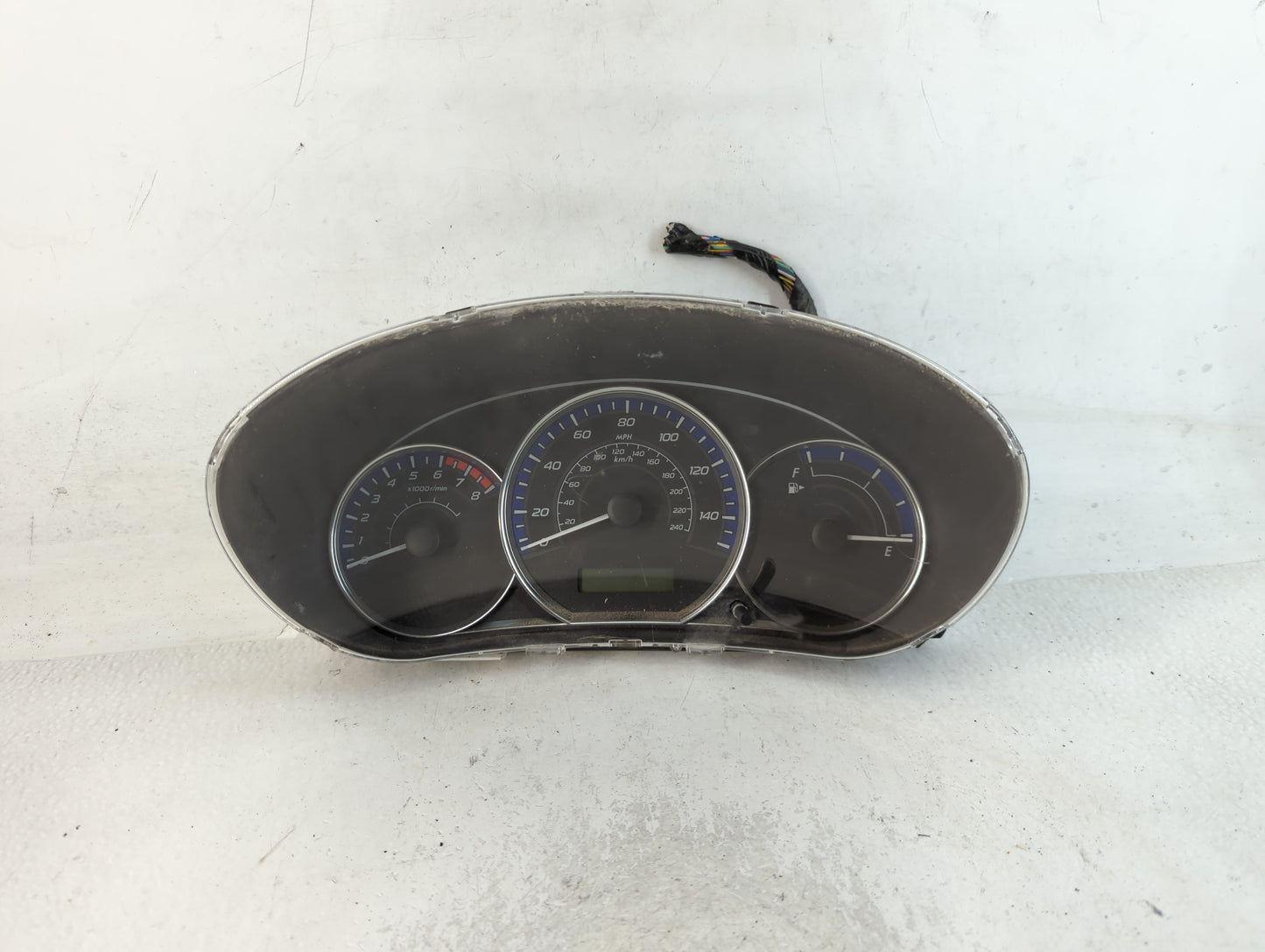 2010 Subaru Forester Instrument Cluster Speedometer Gauges P/N:85002SC180 Fits OEM Used Auto Parts - Oemusedautoparts1.com