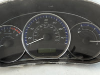 2010 Subaru Forester Instrument Cluster Speedometer Gauges P/N:85002SC180 Fits OEM Used Auto Parts - Oemusedautoparts1.com