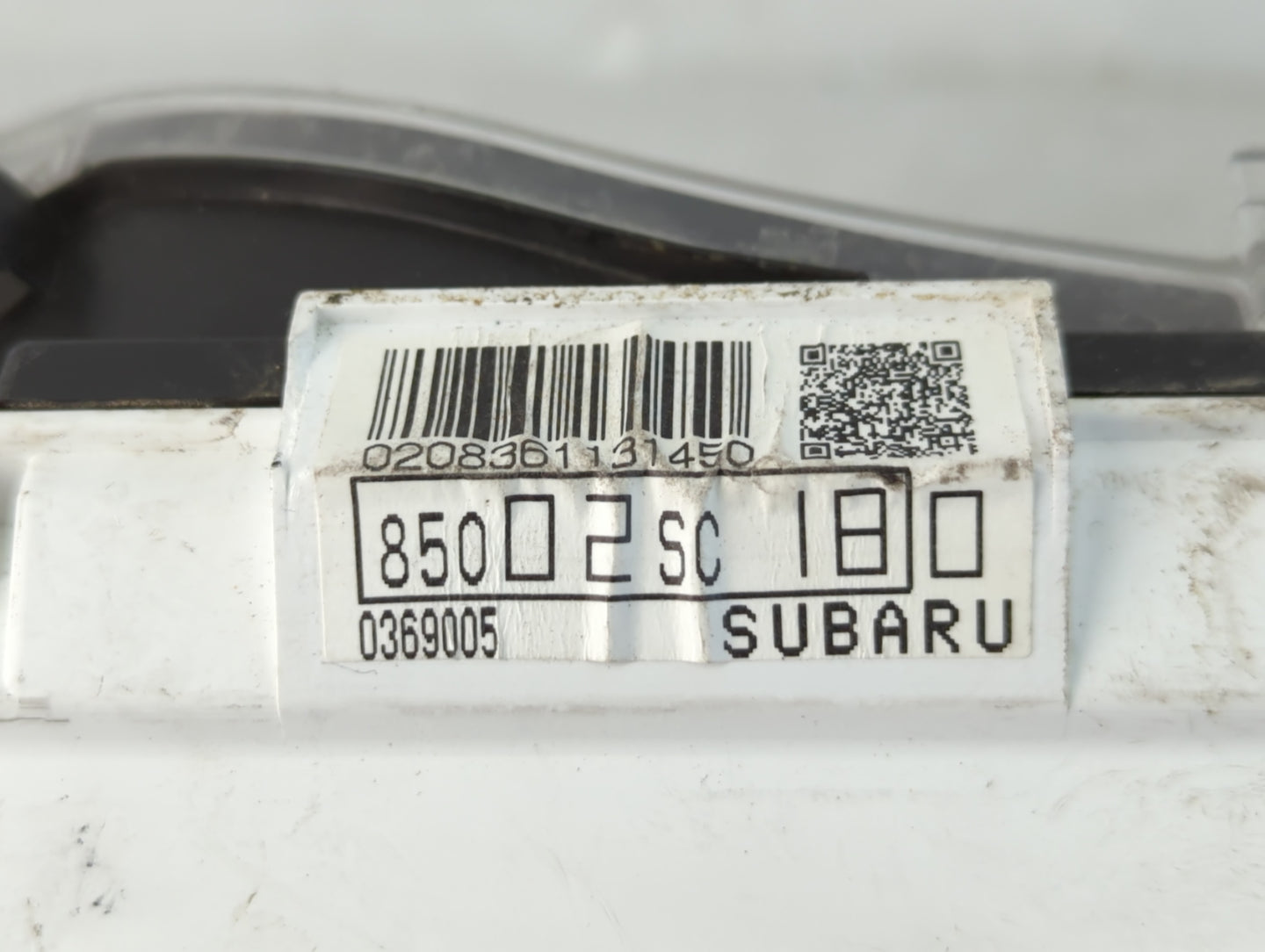 2010 Subaru Forester Instrument Cluster Speedometer Gauges P/N:85002SC180 Fits OEM Used Auto Parts - Oemusedautoparts1.com