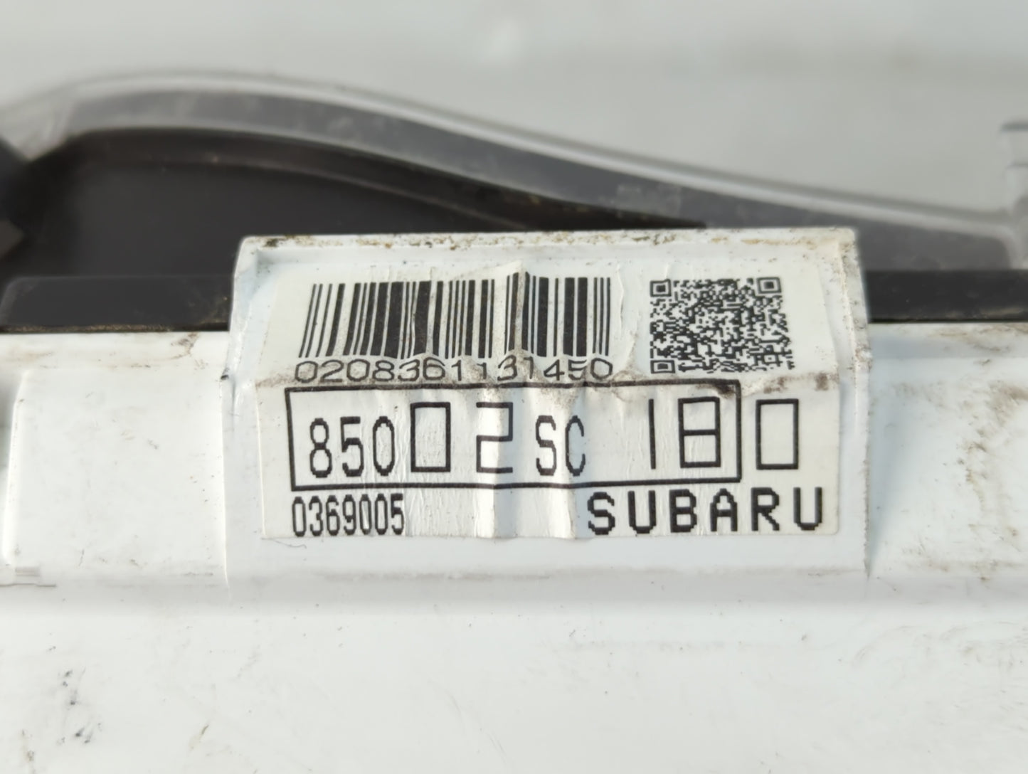 2010 Subaru Forester Instrument Cluster Speedometer Gauges P/N:85002SC180 Fits OEM Used Auto Parts - Oemusedautoparts1.com