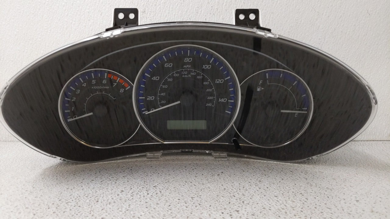 2010 Subaru Forester Instrument Cluster Speedometer Gauges P/N:85002SC180 Fits OEM Used Auto Parts - Oemusedautoparts1.com