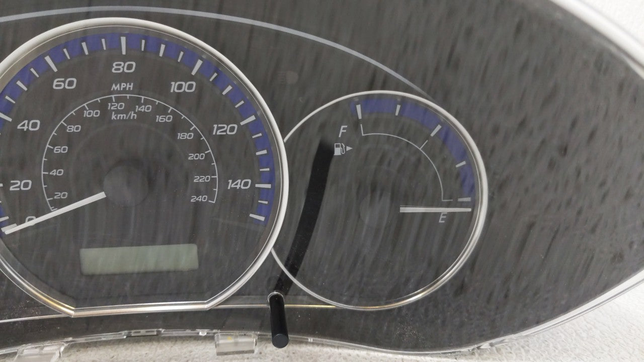 2010 Subaru Forester Instrument Cluster Speedometer Gauges P/N:85002SC180 Fits OEM Used Auto Parts - Oemusedautoparts1.com