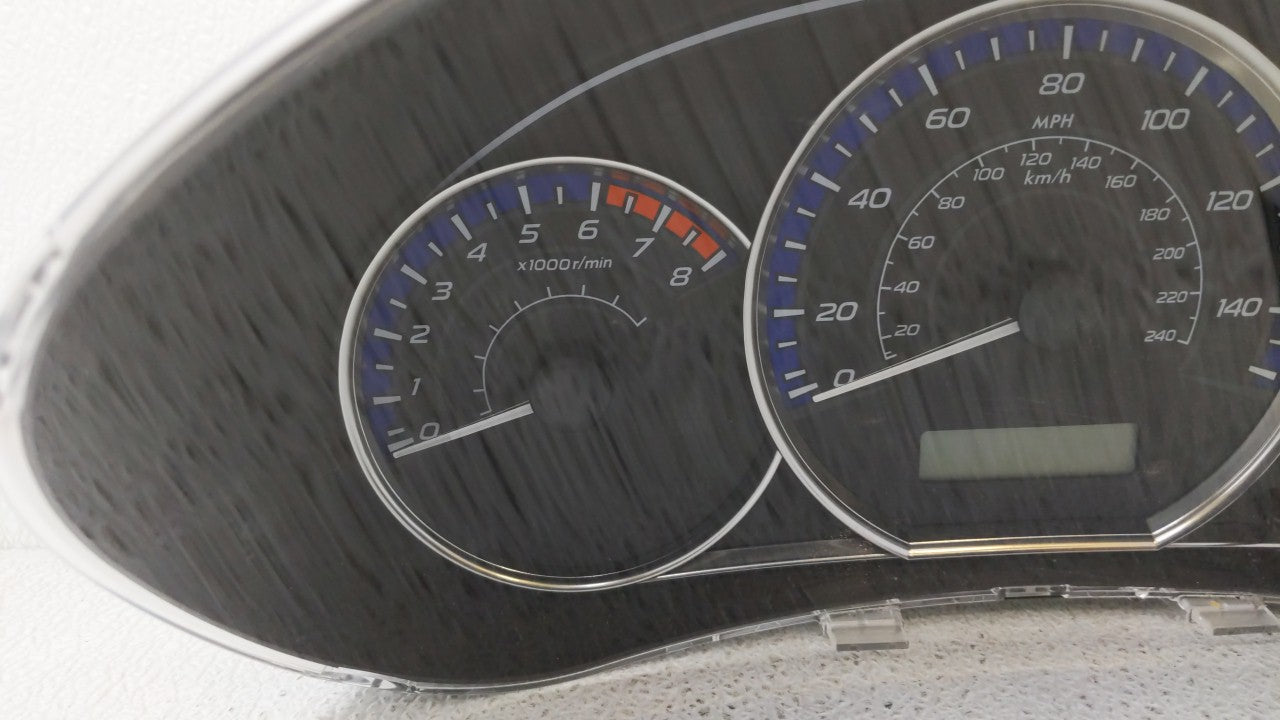 2010 Subaru Forester Instrument Cluster Speedometer Gauges P/N:85002SC180 Fits OEM Used Auto Parts - Oemusedautoparts1.com
