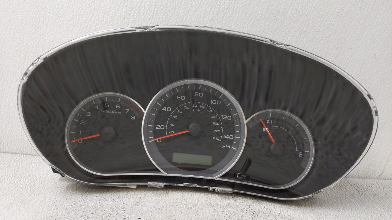 2010-2011 Subaru Impreza Instrument Cluster Speedometer Gauges P/N:85003FG760 Fits Fits 2010 2011 OEM Used Auto Parts - Oemu