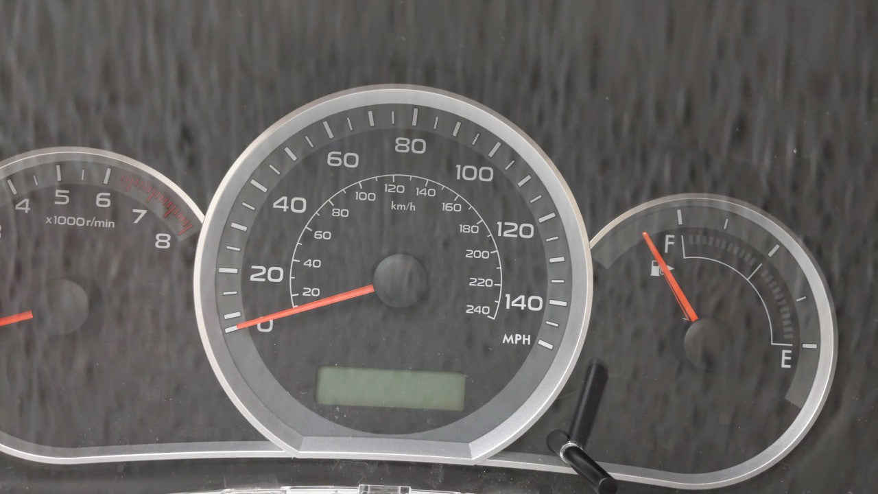 2010-2011 Subaru Impreza Instrument Cluster Speedometer Gauges P/N:85003FG760 Fits Fits 2010 2011 OEM Used Auto Parts - Oemu