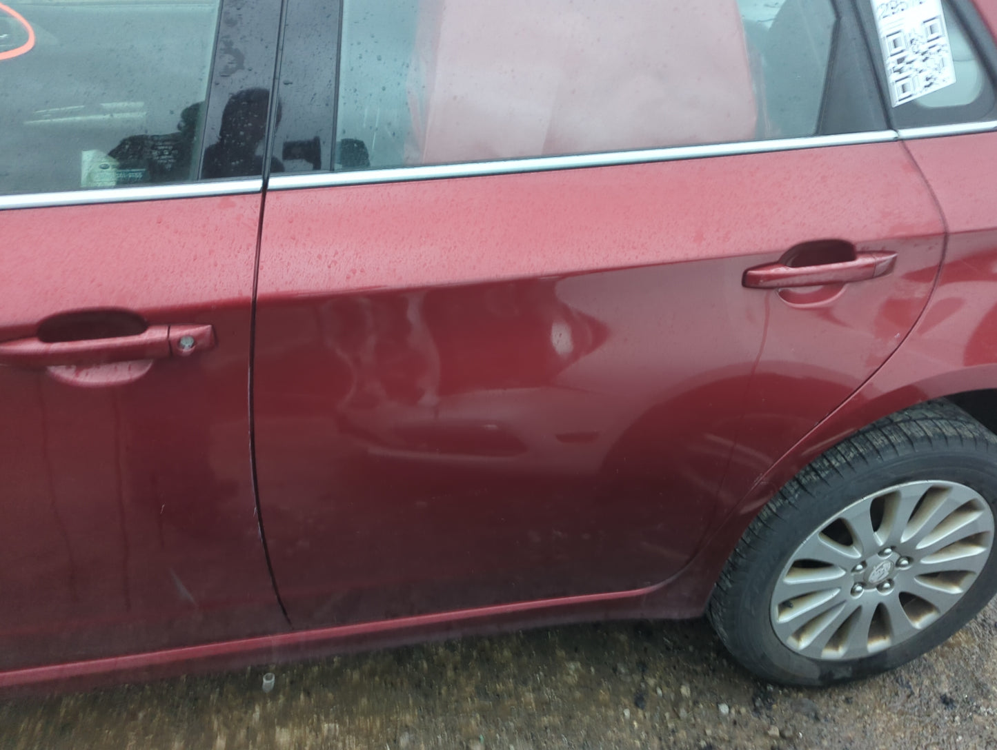 2008-2011 Subaru Impreza Driver Rear Door Oem - Oemusedautoparts1.com