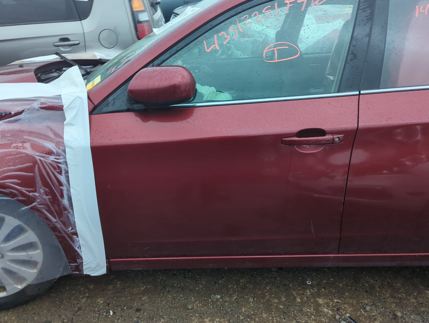 2008-2011 Subaru Impreza Driver Front Door Oem - Oemusedautoparts1.com
