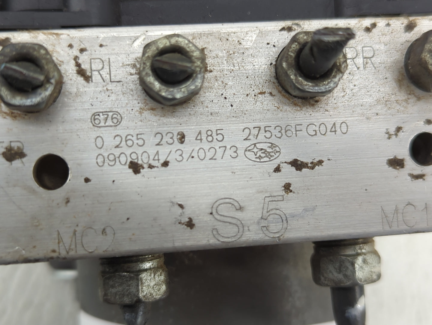 2010 Subaru Impreza Throttle Body P/N:27536FG040 Fits OEM Used Auto Parts - Oemusedautoparts1.com