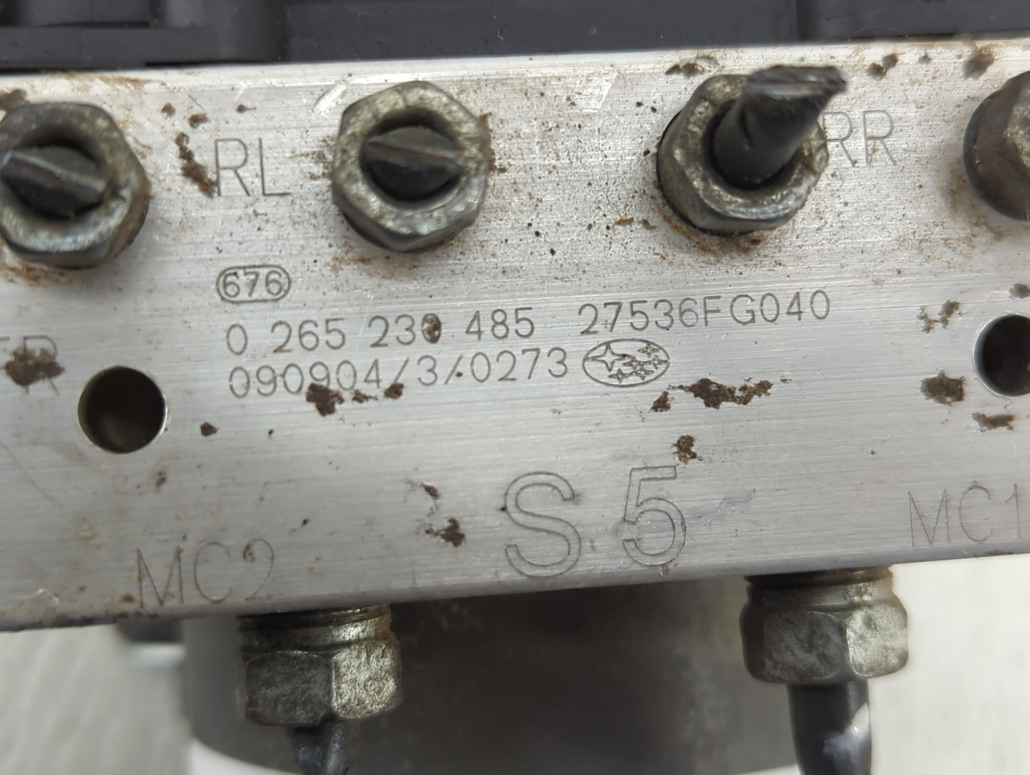 2010 Subaru Impreza Throttle Body P/N:27536FG040 Fits OEM Used Auto Parts - Oemusedautoparts1.com