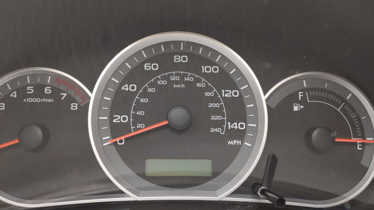 2010-2011 Subaru Impreza Instrument Cluster Speedometer Gauges P/N:85003FG760 Fits Fits 2010 2011 OEM Used Auto Parts - Oemu