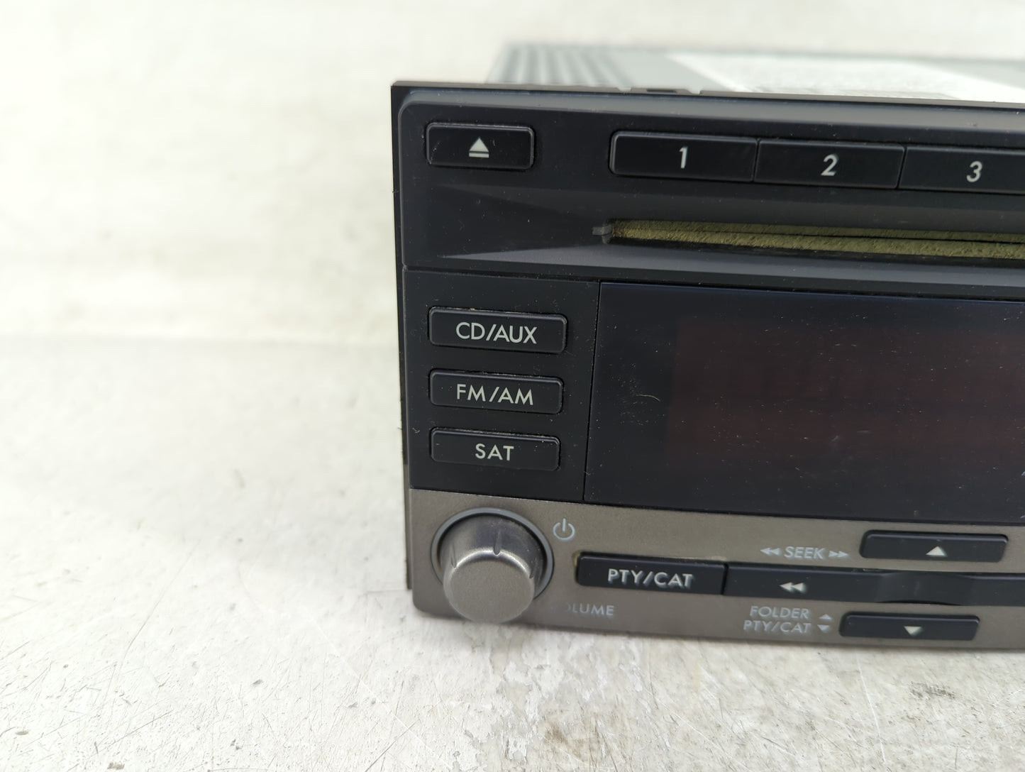 2010 Subaru Impreza Radio AM FM Cd Player Receiver Replacement P/N:CZ601U1 PF-2848A-B Fits OEM Used Auto Parts - Oemusedauto