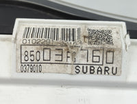 2010-2011 Subaru Impreza Instrument Cluster Speedometer Gauges P/N:85003FG160 0379010 Fits Fits 2010 2011 OEM Used Auto Part