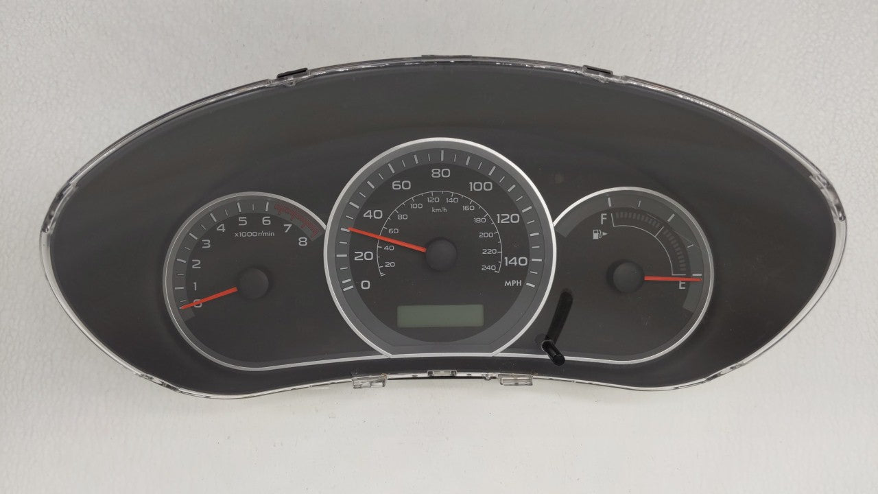 2010-2011 Subaru Impreza Instrument Cluster Speedometer Gauges P/N:85003FG760 Fits Fits 2010 2011 OEM Used Auto Parts - Oemu