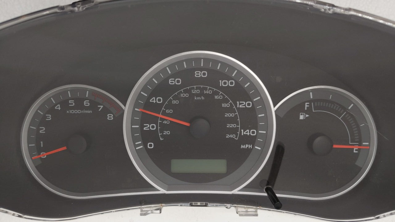 2010-2011 Subaru Impreza Instrument Cluster Speedometer Gauges P/N:85003FG760 Fits Fits 2010 2011 OEM Used Auto Parts - Oemu