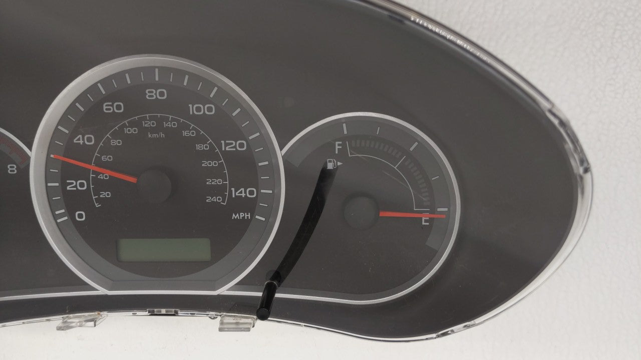 2010-2011 Subaru Impreza Instrument Cluster Speedometer Gauges P/N:85003FG760 Fits Fits 2010 2011 OEM Used Auto Parts - Oemu