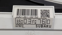 2010-2011 Subaru Impreza Instrument Cluster Speedometer Gauges P/N:85003FG760 Fits Fits 2010 2011 OEM Used Auto Parts - Oemu
