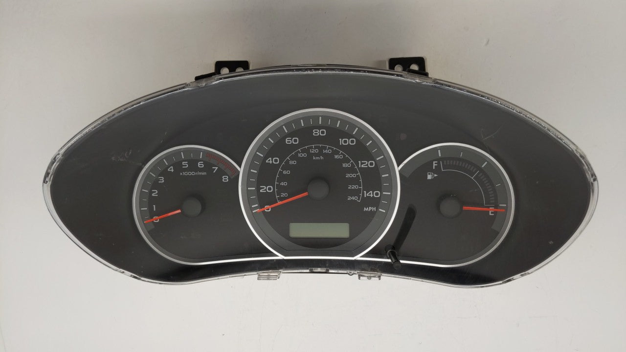 2010-2011 Subaru Impreza Instrument Cluster Speedometer Gauges P/N:85003FG750 85003FG750 Fits Fits 2010 2011 OEM Used Auto P