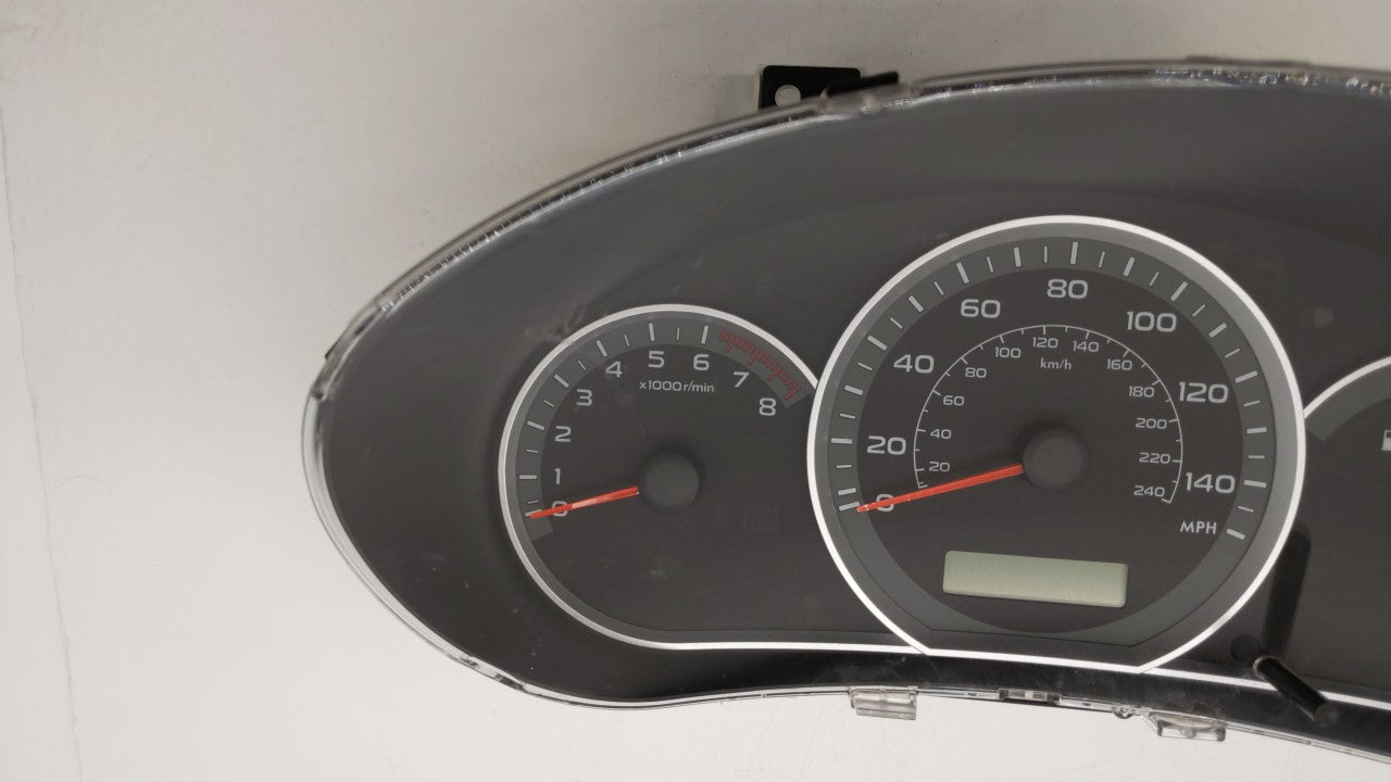 2010-2011 Subaru Impreza Instrument Cluster Speedometer Gauges P/N:85003FG750 85003FG750 Fits Fits 2010 2011 OEM Used Auto P