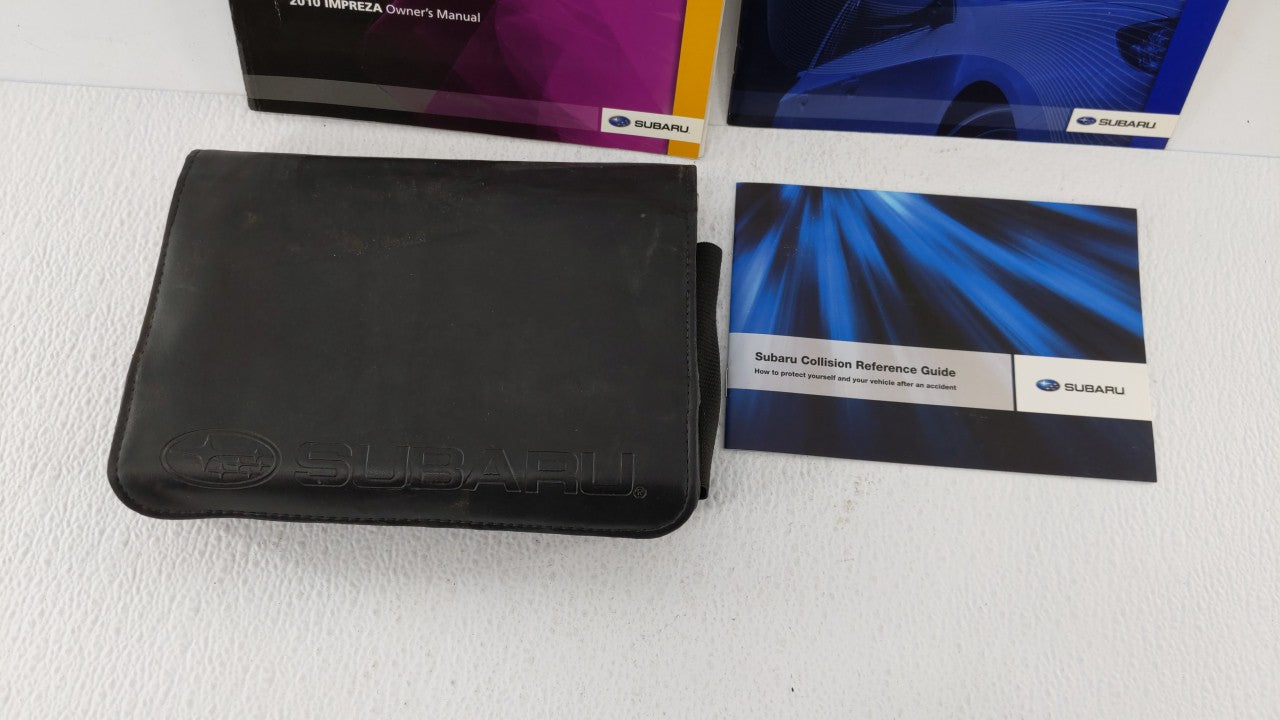 2010 Subaru Impreza Owners Manual Book Guide OEM Used Auto Parts - Oemusedautoparts1.com