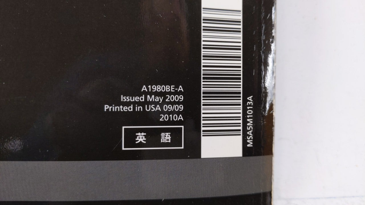 2010 Subaru Impreza Owners Manual Book Guide OEM Used Auto Parts - Oemusedautoparts1.com