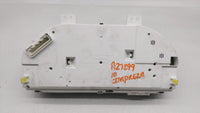 2010-2011 Subaru Impreza Instrument Cluster Speedometer Gauges P/N:85003FG750 85003FG750 Fits Fits 2010 2011 OEM Used Auto P