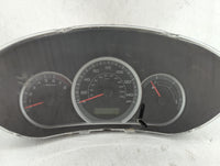 2010-2011 Subaru Impreza Instrument Cluster Speedometer Gauges P/N:85003FG760 Fits Fits 2010 2011 OEM Used Auto Parts - Oemu