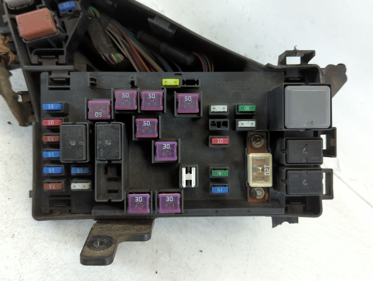 2008-2011 Subaru Impreza Fusebox Fuse Box Panel Relay Module P/N:MB100200B Fits Fits 2008 2009 2010 2011 OEM Used Auto Parts