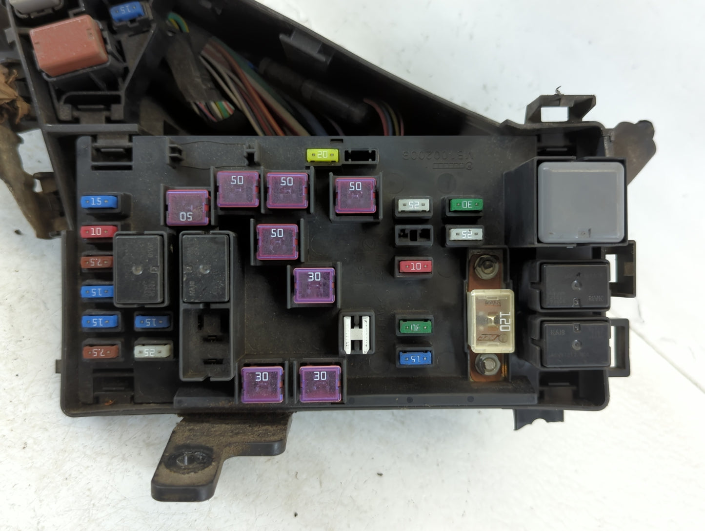 2008-2011 Subaru Impreza Fusebox Fuse Box Panel Relay Module P/N:MB100200B Fits Fits 2008 2009 2010 2011 OEM Used Auto Parts