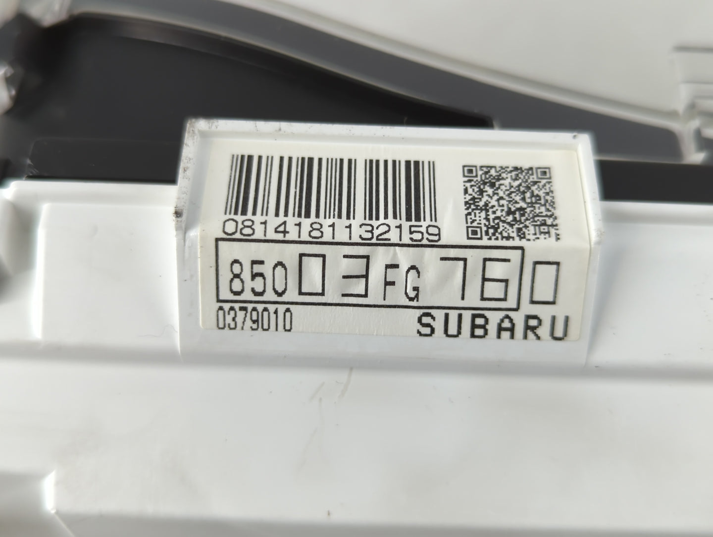 2010-2011 Subaru Impreza Instrument Cluster Speedometer Gauges P/N:85003FG760 Fits Fits 2010 2011 OEM Used Auto Parts - Oemu