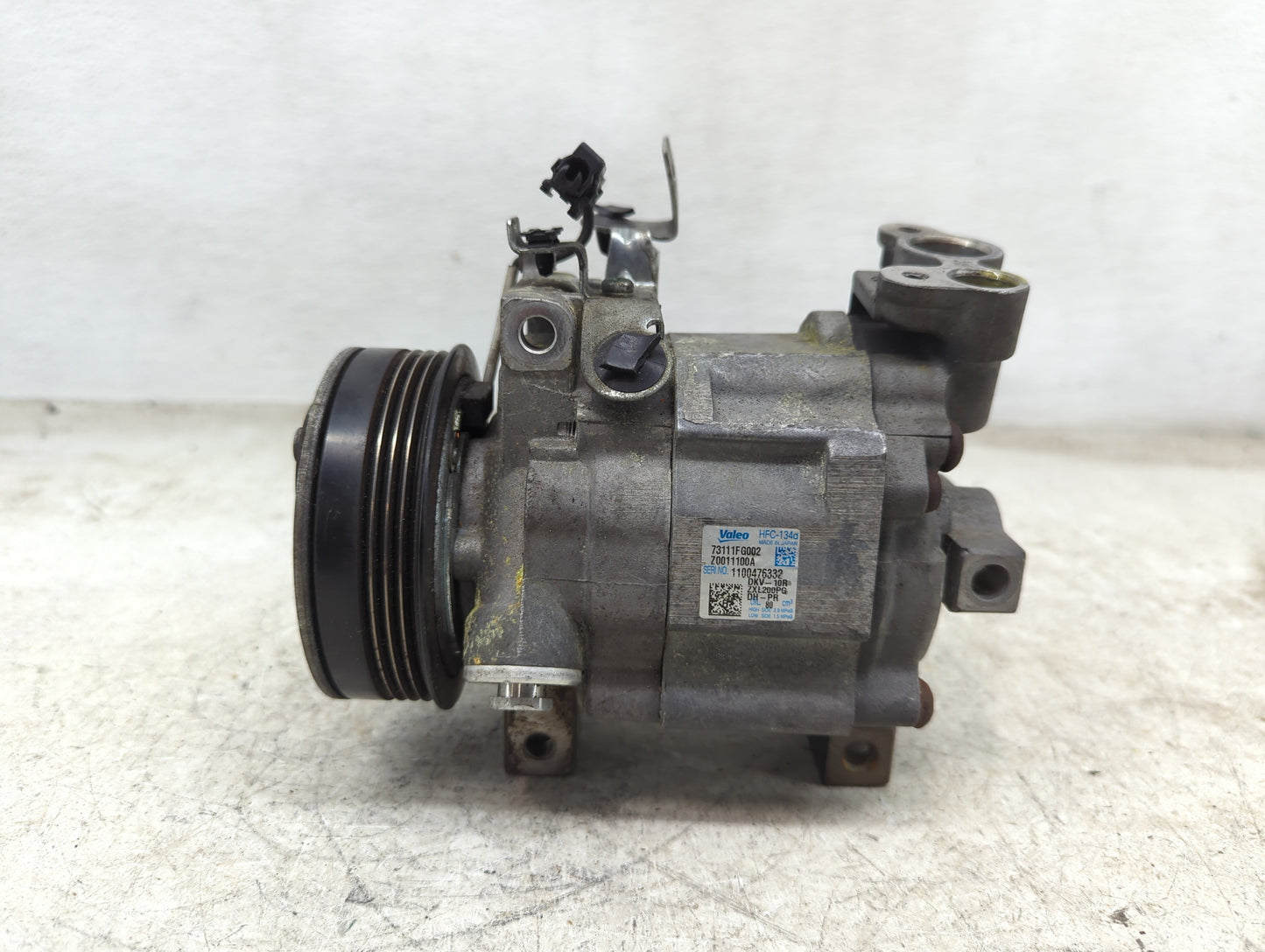 2008-2014 Subaru Impreza Air Conditioning A/c Ac Compressor Oem - Oemusedautoparts1.com