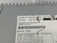 2010-2012 Subaru Legacy Radio AM FM Cd Player Receiver Replacement P/N:86201AJ60A Fits Fits 2010 2011 2012 OEM Used Auto Par