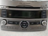 2010 Subaru Legacy Radio AM FM Cd Player Receiver Replacement P/N:86201J60A Fits OEM Used Auto Parts - Oemusedautoparts1.com