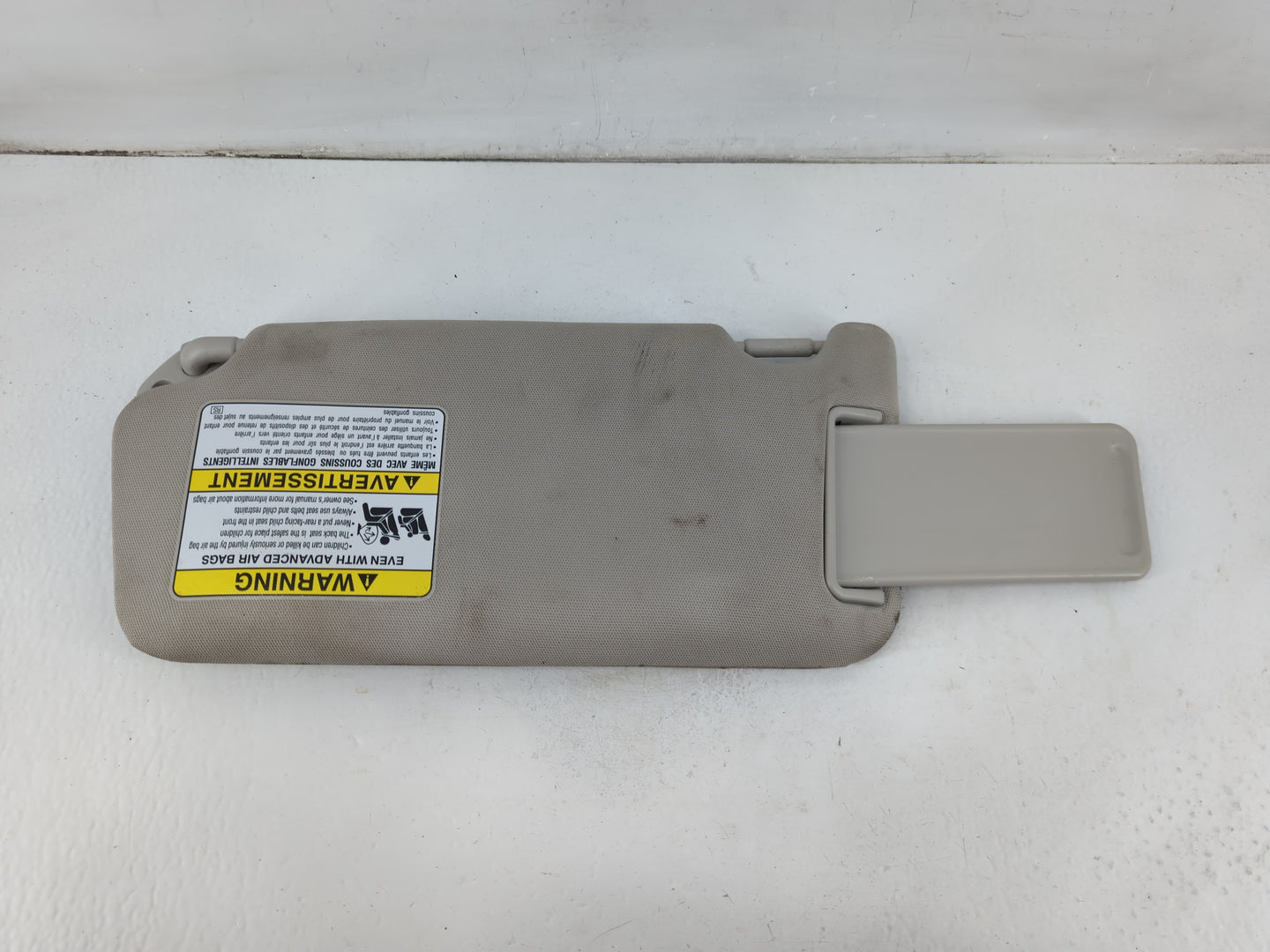 2010-2014 Subaru Legacy Sun Visor Shade Replacement Passenger Right Mirror Fits Fits 2010 2011 2012 2013 2014 OEM Used Auto 