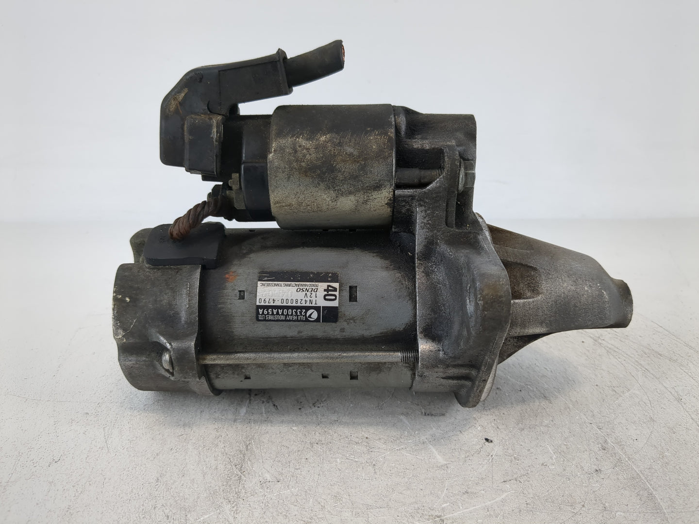 2008-2015 Subaru Legacy Car Starter Motor Solenoid OEM P/N:23300AA59A Fits Fits 2008 2009 2010 2011 2012 2013 2014 2015 OEM 